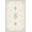 Ivory, Pattern 12, variant on ODIKA 4'x6' Navy Gold Geometric Diamond Pattern Washable Area Rug Mid-Century Inspired Modern Design for Home Office, Under Desk, Non-Slip Chair-Friendly, Flatwoven