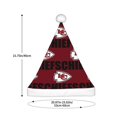 thumbnail image 3 of Gorros navideños personalizados para adultos del equipo de fútbol KC Chiefss, gorros de decoración navideña, gorros de regalo navideño, 3 of 7
