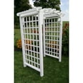 thumbnail image 3 of A &amp; L Furniture Cambridge 7 ft. High Cedar Arbor, 3 of 3