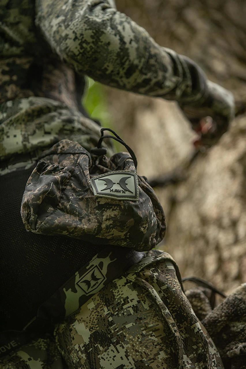 HAWK Helium Hammock Lightweight Packable Comfortable Camo Hunting Tree Saddle with Removable Padded Seat