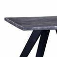 thumbnail image 4 of Chad 24 Inch Side End Table, Dark Gray Acacia Wood Top, Black Angled Legs- Saltoro Sherpi, 4 of 5