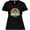 AB-Black, variant on Aruba Vacation Sunset Women's Plus Size T-Shirt