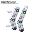 thumbnail image 5 of Balery Donuts Fun Novelty Socks Men'S Women'S Crew Socks Funny Crazy Novelty Socks Quirky And Cool Socks, 5 of 9
