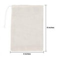 thumbnail image 5 of 150 Pack Cotton Muslin Bags Multipurpose Drawstring Bags for Tea Jewelry Wedding Favors Storage (4 x 6 Inches), 5 of 6