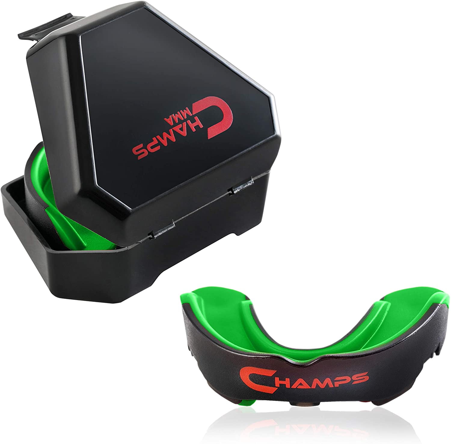 Champs MMA Mouth Guard with Case Martial Arts Training Equipment