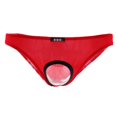thumbnail image 4 of Yinanstore Mens Spandex Front red, M M, 4 of 8