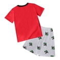 thumbnail image 5 of Zshosam Pajamas for Kids Boys Pajamas 2 Pieces Snug-Fit Short Set Cotton Toddler Pjs Sleepwear Size 9T 10T,(Red 9-10 Years), 5 of 5