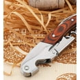 thumbnail image 6 of Professional Waiter Corkscrew Wine Key for Bartenders Set of 3,With Long Rosewood Handle Stainless Steel Handle Wine Opener for Bar Restaurant Waiters, Sommelier, Bartend (Rose Wood 3 Packs), 6 of 7
