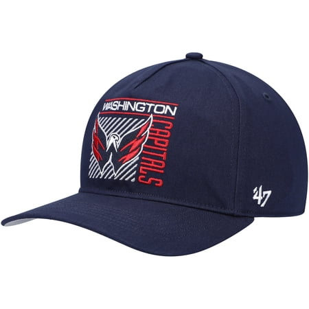 Men s 47 Navy Washington Capitals Reflex Hitch Snapback Hat