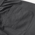 thumbnail image 7 of HOOMEUMY Men's Shorts Summer Solid Color Comfy Lightweight Elastic Waist Baseball Basketball Short Pants with Pockets Gray XXXXXL, 7 of 7