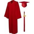 thumbnail image 2 of Juego de borlas y gorro de graduación mate 2024 para escuela secundaria y licenciatura, 2 of 5