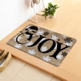 thumbnail image 1 of Agiferg Christmas Letter Home Door Mat Absorbent Mat Living Room Kitchen Floor Mat, 1 of 3
