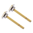 thumbnail image 1 of Toilet Installation Kit 1 Pair for Homeowners and Maintenance Workers 6X1.8X1.3CM Copper Replacement Parts, 1 of 3