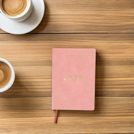 RENACLIPY 2026 Daily Planner with Weekly & Monthly Calendar Hardcover Organizer Notes To-Do Lists for Effective Scheduling