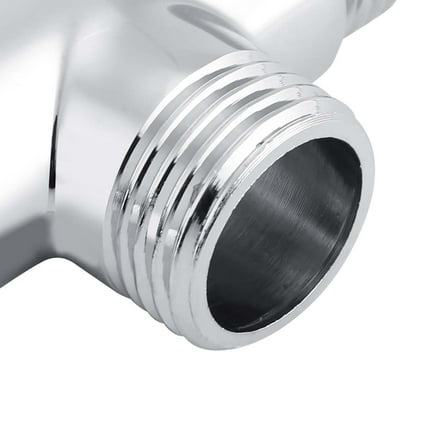 3-Way T Shape Diverter Shut Off Valve Shower Toilet Bidet Sprayer Water Adapter