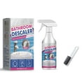 thumbnail image 1 of Líquido limpiador de baño | Descalcador de vidrio, quitamanchas de azulejos, limpiador de grifos y bañeras | 60ml Fórmula Potente | Elimina la suciedad, la suciedad de jabón | Incluye Brush, 1 of 1