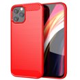thumbnail image 1 of PANDACO Red Brushed Metal Case for iPhone 12 Pro Max, 1 of 4