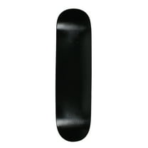 Moose Blank Skateboard Deck Dipped Black 7.63"