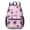 Pioneer Flower Floral-1, variant on Pioneer Flower Floral Print Pattern 17" School Backpacks for Teens,Waterproof Oxford Fabric,S-Shape Padded Straps for School,Travel,Hiking,Camping