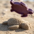 thumbnail image 4 of Beach Games Toys for Kids 11-Piece Silicone Beach Toy Set with Shovel Bucket Animal Sand Molds Mesh Carry Bag Safe Outdoor Sand Play for Toddlers Preschoolers Indoor Sandbox Garden, 4 of 5