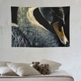 thumbnail image 3 of FANNA Swan Soft Tapestry 60x40in Lightweight Wall Hanging Decoration Indoor/Outdoor Home Decor 60x40in, 3 of 7