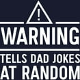 thumbnail image 3 of CafePress - Warning Tells Dad Jokes At Random Sweatshirt - Classic Crew Neck Sweatshirt, 3 of 4