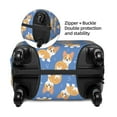 thumbnail image 3 of Haiem Corgi Luggage Cover Printed Suitcase Covers for Luggage Elastic Washable Suitcase Protector Fits 18-32 Inch Luggage-Large, 3 of 8