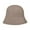 Brown, variant on Ribbed Bucket Hat for Women and Men Solid Color Deep Brim Floppy Preppy Style Winter Travel Vacation Fashion Cap Flat Warm Headwear