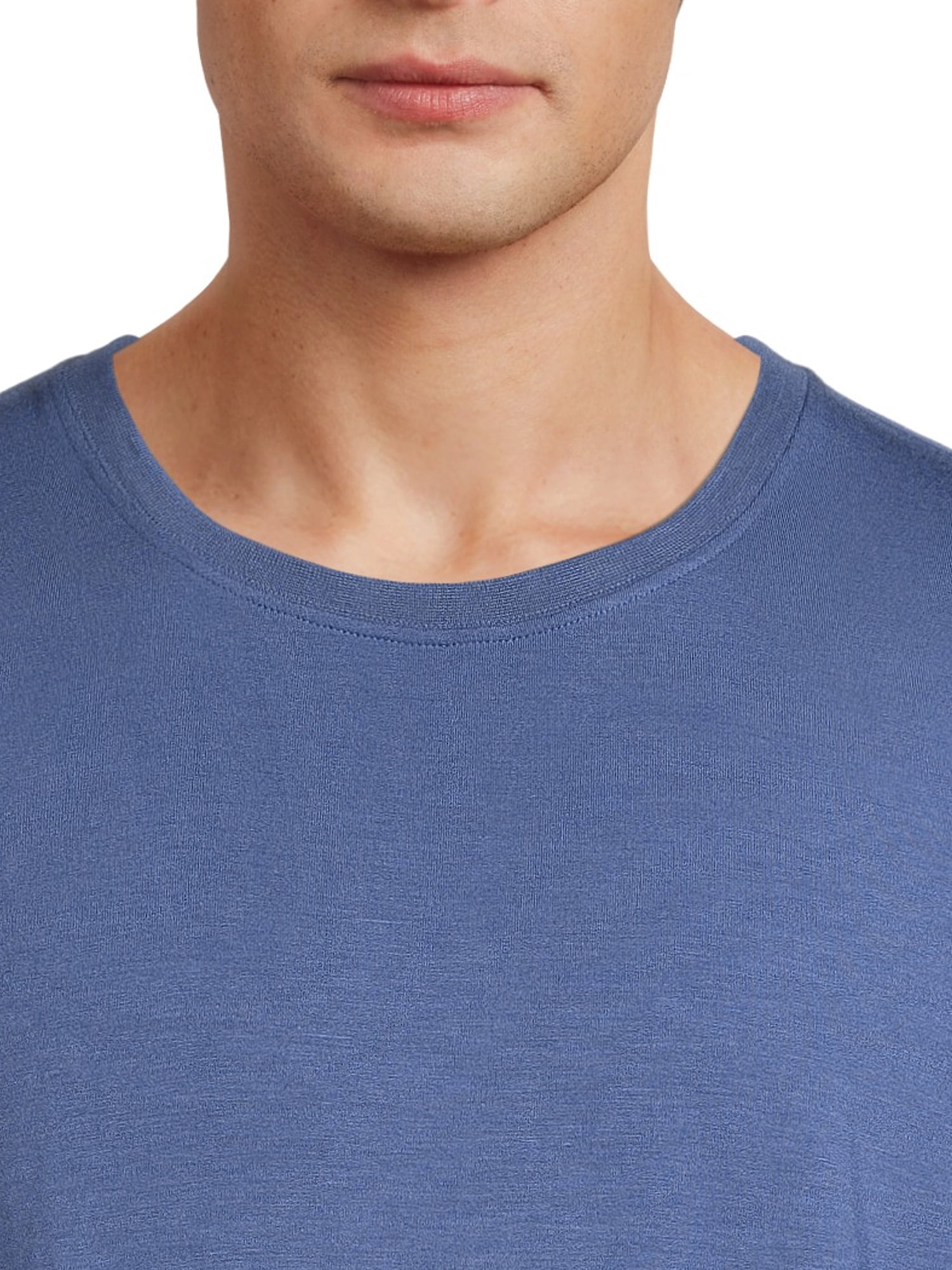Hanes Men’s Modal Spandex Crew Neck Pajama Tee