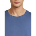 thumbnail image 4 of Hanes Men’s Modal Spandex Crew Neck Pajama Tee, 4 of 5
