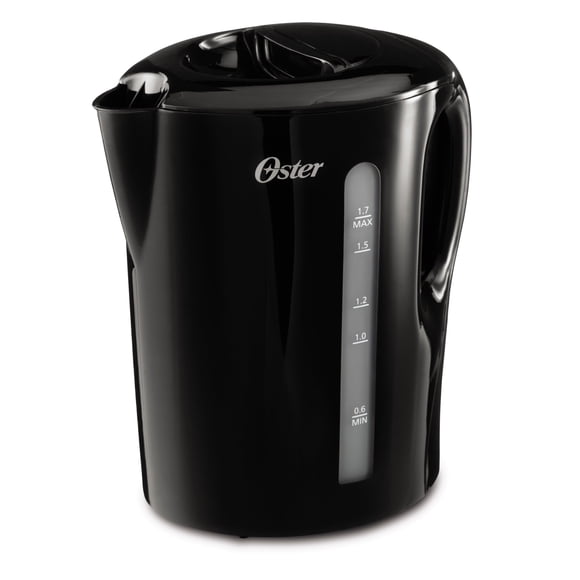 Oster BVST-EK18B Hervidor Eléctrico 1,7 Litros, Negro