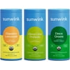 Digestion Support Mix & Detox Greens, Citrius Lime Prebiotic Fiber + Digestion Lemonade Organic Superfood Powders For Debloat, Digestion And Fiber Full Gut Health Support