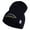 Navy, variant on Golden US Submarine Symbol Embroidered Heavyweight Classic Knit YP Short Beanie - Royal OSFM