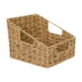 thumbnail image 3 of Almencla Decorative Home Storage Bin Woven Basket for Dresser Shelves Bedroom Khaki, 3 of 8