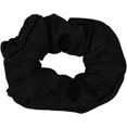 thumbnail image 3 of Motique Accessories Large Solid Hair Scrunchie for Adult Female - Set of 6-Green Purple Black, 3 of 5