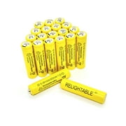 20-PCS RELIGHTABLE 800mAh AAA NiCd 1.2v Rechargeable Batteries Garden Solar W20