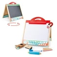 thumbnail image 2 of Hape Store & Go Tabetop Double-Sided Easle with Blackboard & Magnetic Whiteboard, Toddler & Kids, 2 of 9