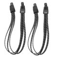 thumbnail image 5 of HONMEET Luggage Strap Set, 2-Pack Heavy Duty Travel Belt with Plastic Buckle for Suitcases, 5 of 8