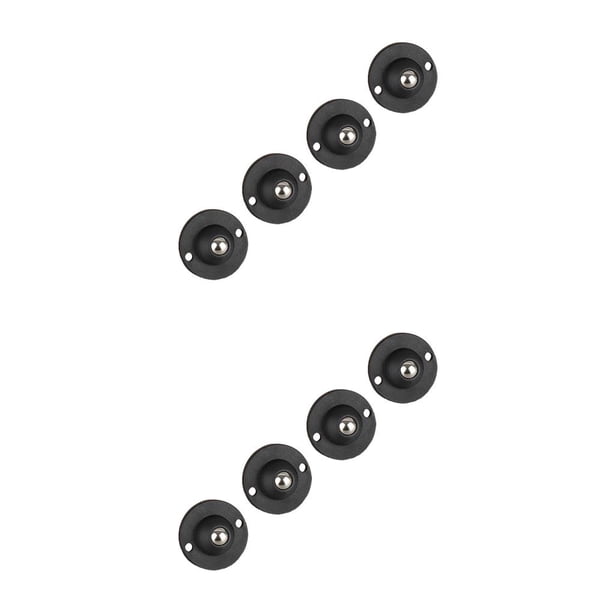 Cateissary Paquete de 4 ruedas para muebles ruedas autoadhesivas caja de almacenamiento giratoria polea pegajosa hogar portátil giratorio Universal Type1 NO1 Cateissary CBP362401