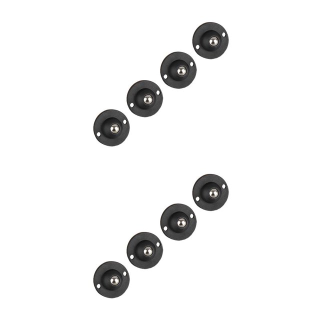 Billuyoard Paquete de 4 ruedas para muebles, ruedas autoadhesivas de acero inoxidable, caja de almacenamiento de 360 grados, de polea adhesiva, Tipo 3 2piezas Billuyoard CBP362401