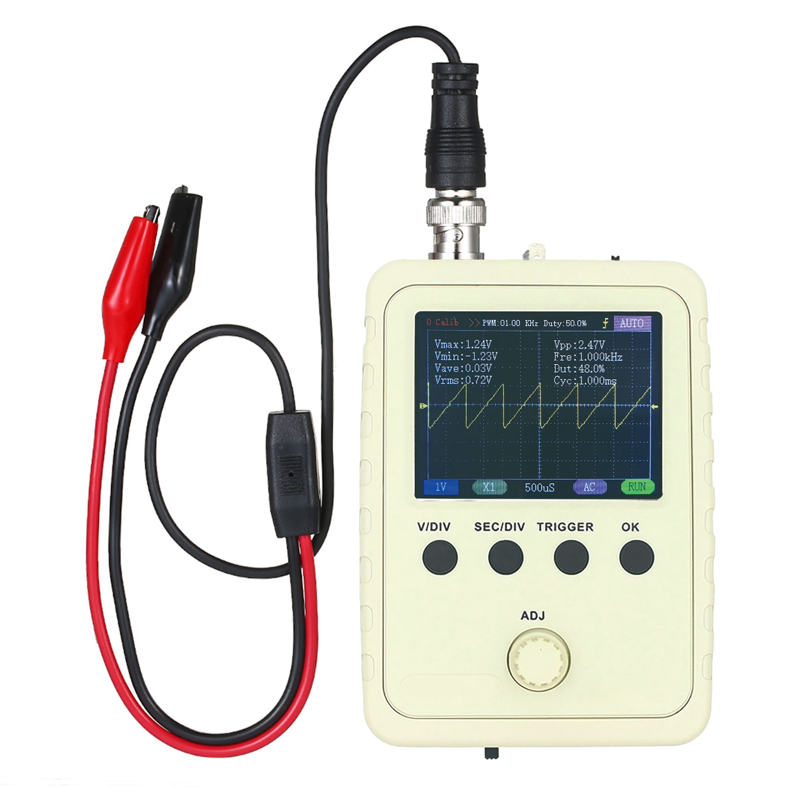 Oscilloscope,Bnc-clip Cable Probe With Adapter And Bnc-clip Cable Kit With Finished Tft Kit With Adapter And Bnc-clip 2.4-inch Tft Kit Jinmie Xibany Hine) Rookin