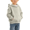 thumbnail image 3 of Wsyxszg Girls Hoodies Fall Solid Hooded Long Sleeve Pullover Kids Cozy Oversized Athletic Sweatshirts 2-12T, 3 of 9
