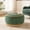 Green, variant on Noble House 29" Round Storage Ottoman with Reversible Wood Tray Lid and Base, Chenille Upholstered Footrest, Beige
