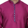 thumbnail image 3 of Mens Indian Pakistani Bollywood Designer Dress Diwali Festive Achkan Kurta Set, 3 of 3