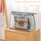 thumbnail image 4 of Bolsa de almacenamiento para el hogar, bolsa de cuero transparente a prueba de humedad, bolsa a prueba de polvo, bolsa sellada, bolsa protectora, bolsa de almacenamiento para colgar, 4 of 5