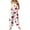 Red, variant on Womens Valentine's Day Jumpsuit Wide Leg Pant Adjustable Overall Love Heart Print Sleeveless Spaghetti Straps Jumpsuit Rompers Bib Overalls Oversized Sprimg Pant With Pockets White L