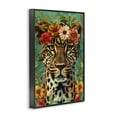 thumbnail image 3 of Stupell Industries Floral Crowned Cheetah Animals Painting Black Framed Art Print Wall Art, 12 x 18, 3 of 8