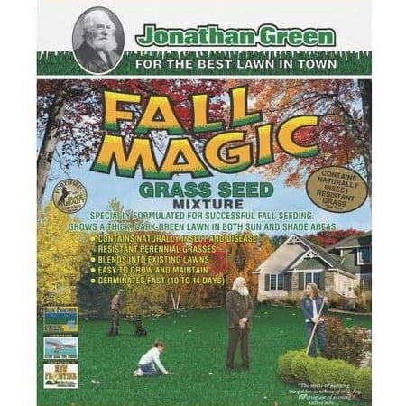 Jonathan Green Turf 10765 3 lb Fall Magic Seed for Green Lawn