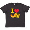 thumbnail image 3 of Inktastic I Heart Mac and Cheese Youth T-Shirt, 3 of 5