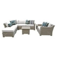 thumbnail image 6 of Coast 8 Piece Outdoor Wicker Patio Furniture Set 08g-Color:Navy, 6 of 11